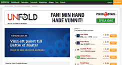 Desktop Screenshot of poker.se