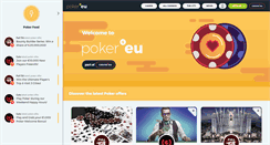Desktop Screenshot of poker.eu