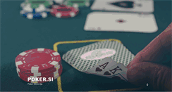 Desktop Screenshot of poker.si